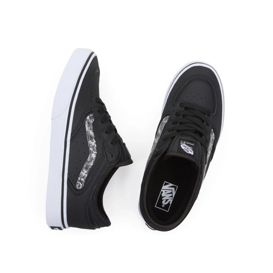 Kinder VANS Teenager-Schuhe (8-14 Jahre) | Kinder Rowley Classic Schuhe (8-14 Jahre) Schwarz