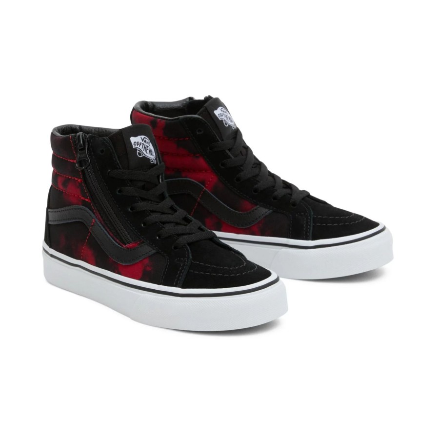 Kinder VANS Classics | Kleine Kinder Sk8-Hi Reissue Side Zip Schuhe (4-8 Jahre) Schwarz