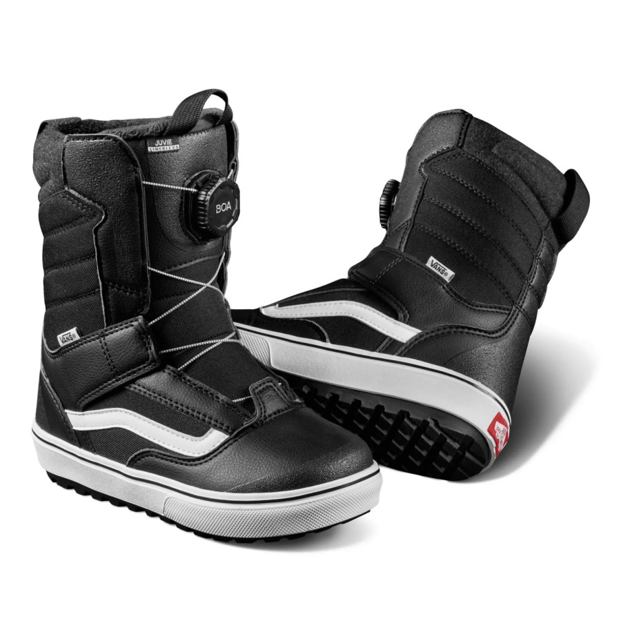 Kinder VANS Teenager-Schuhe (8-14 Jahre) | Juvie Linerless Snowboard Boots (8-14 Jahre) Schwarz