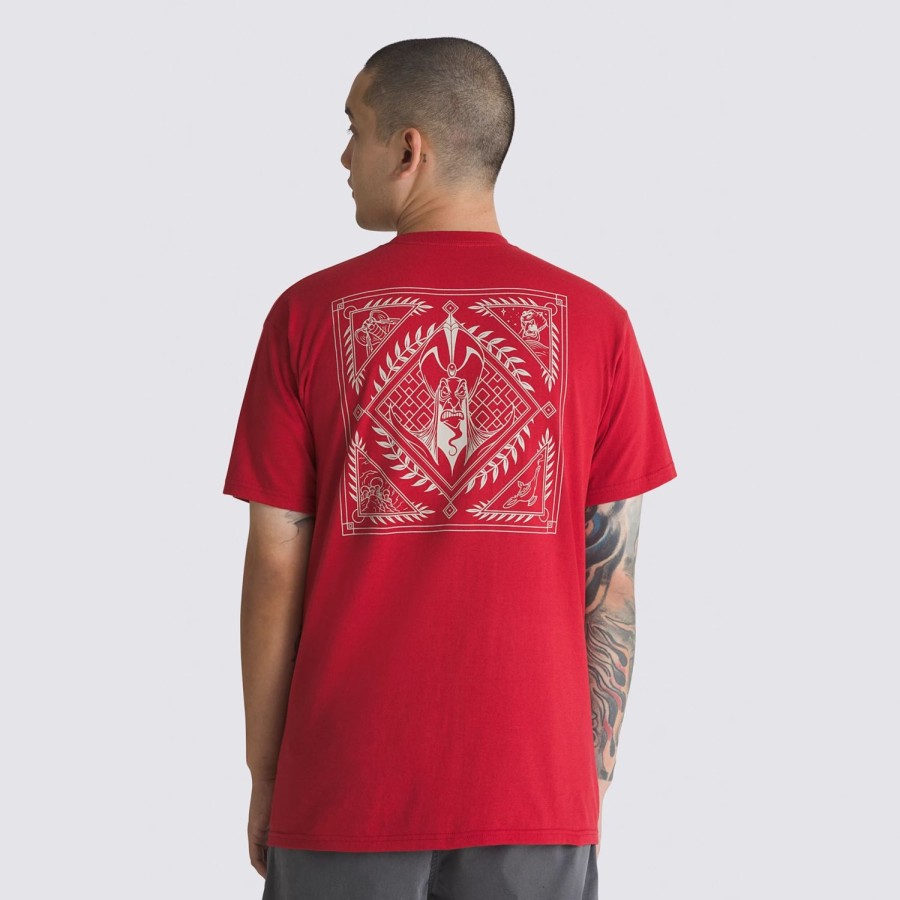 Herren VANS T-Shirts & Tank Tops | Disney X Vans Dschafar T-Shirt Rot