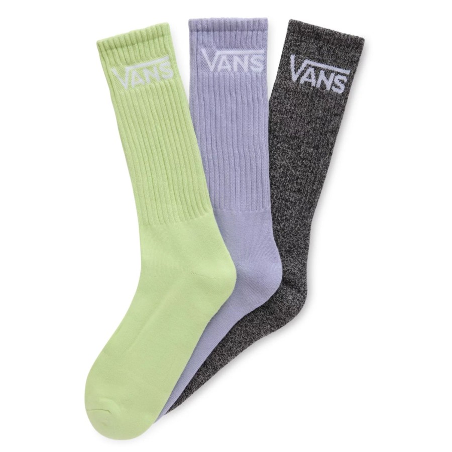 Herren VANS Socken | Classic Crew Socken (3 Paar) Grun