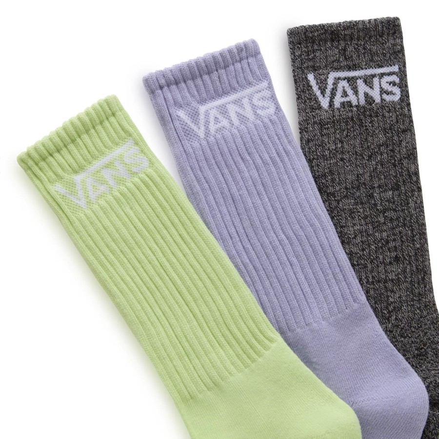 Herren VANS Socken | Classic Crew Socken (3 Paar) Grun