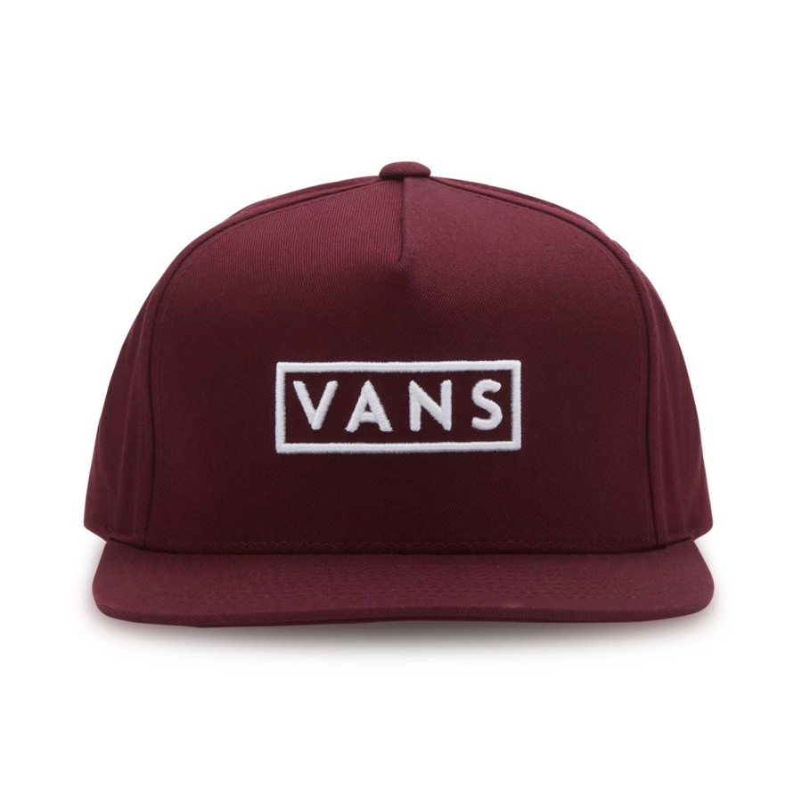 Herren VANS Mutzen, Caps & Hute | Easy Box Snapback Cap Rot