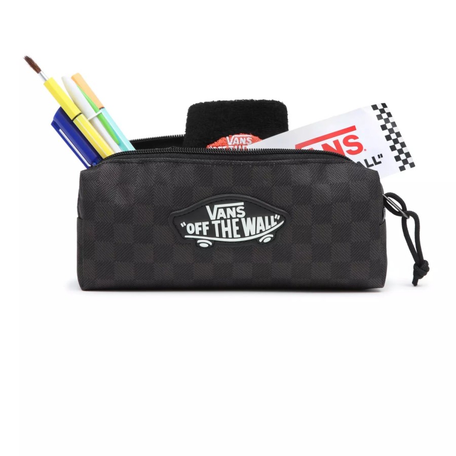 Kinder VANS Taschen & Rucksacke | Off The Wall Federmappchen Schwarz