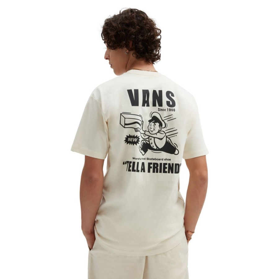 Herren VANS T-Shirts & Tank Tops | Quick Wind T-Shirt Weis