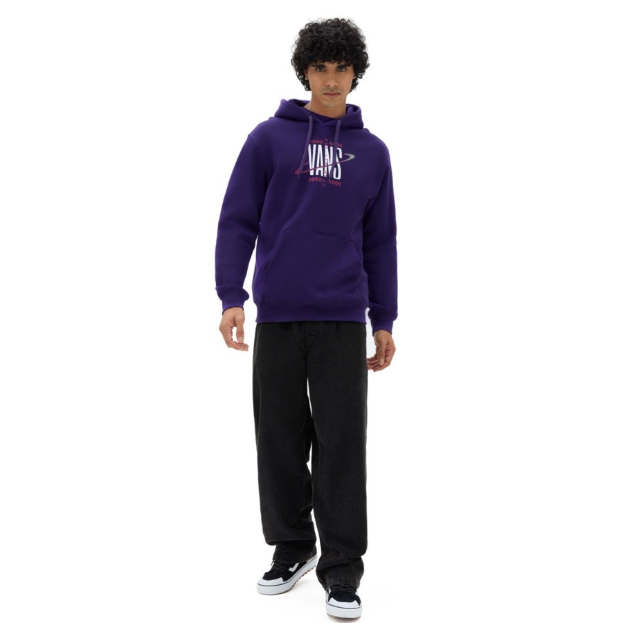 Herren VANS Kapuzenpullover & Sweatshirts | Saturn Hoodie Violett