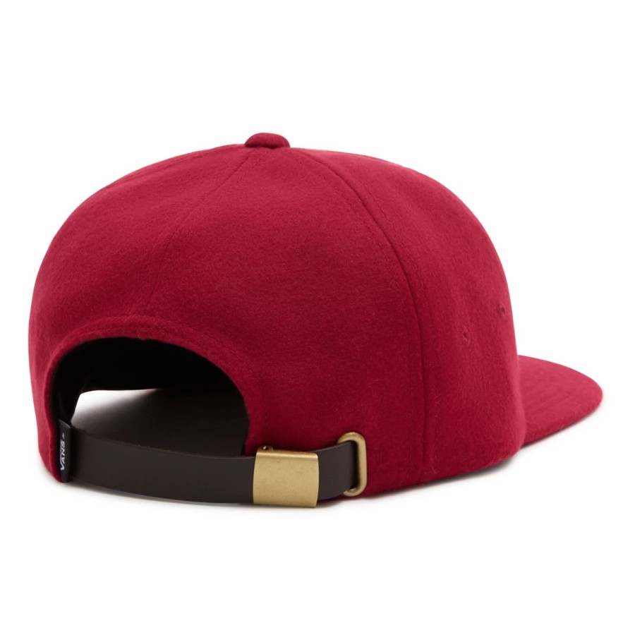 Herren VANS Mutzen, Caps & Hute | Vans Script Jockey Cap Rot