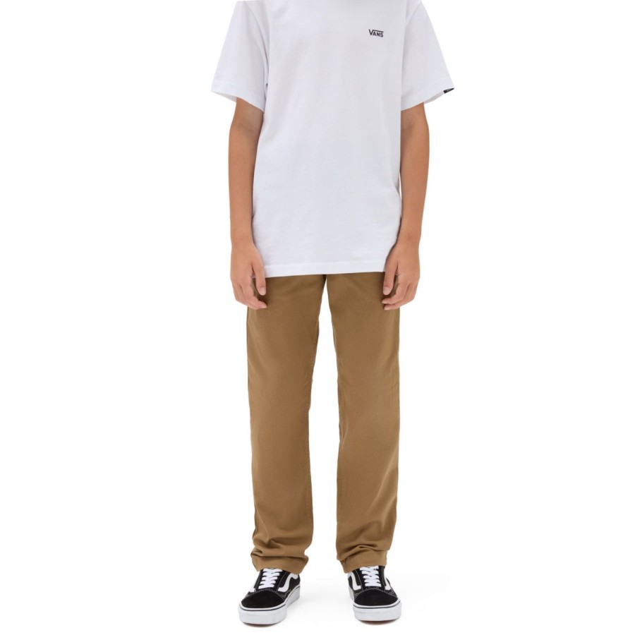 Herren VANS Hosen Guide | Jungen Authentic Chinohose (8-14 Jahre) Braun