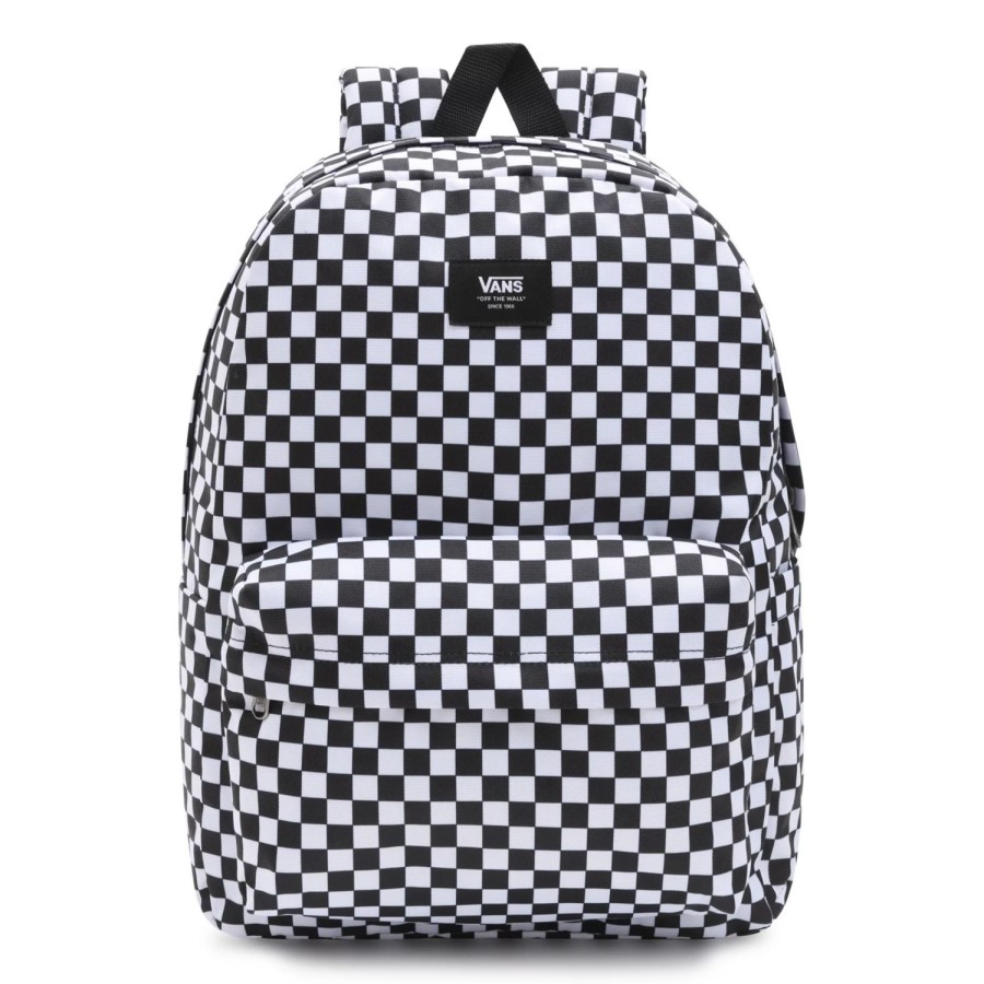 Damen VANS Taschen & Rucksacke | Old Skool Check Rucksack Schwarz, Weis