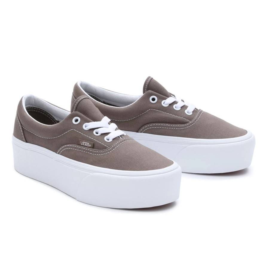 Damen VANS Classics | Era Stackform Schuhe Braun