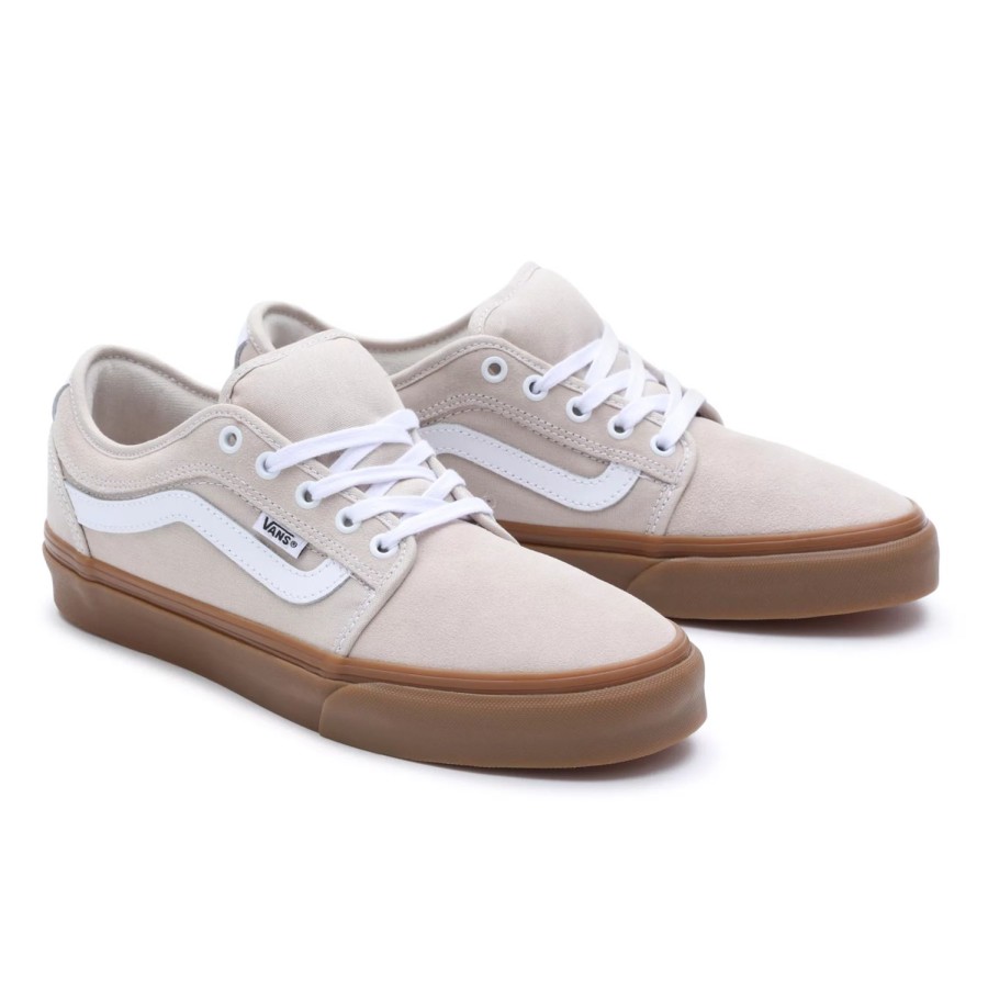 Herren VANS Skateschuhe | Chukka Low Sidestripe Schuhe Beige