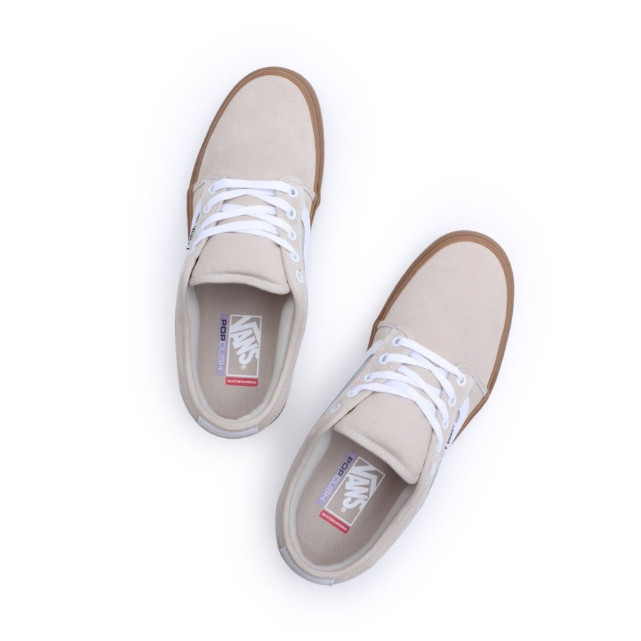 Herren VANS Skateschuhe | Chukka Low Sidestripe Schuhe Beige