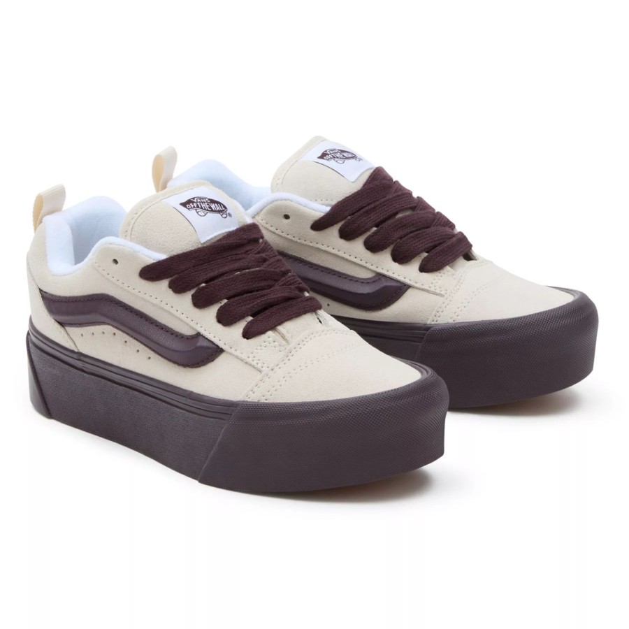 Damen VANS Plateauschuhe | Knu Stack Schuhe Braun