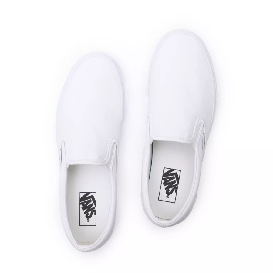 Herren VANS Slip-On-Schuhe | Classic Slip-On Schuhe Weis