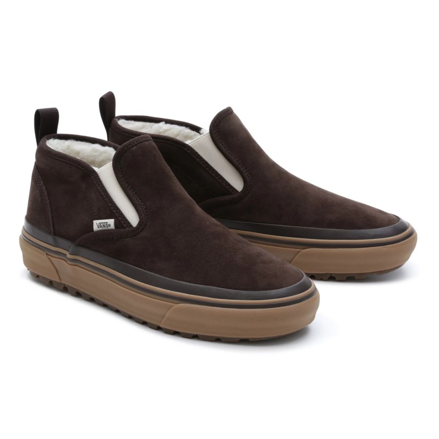 Herren VANS Mte Shoes | Mid Slip Mte-1 Schuhe Braun