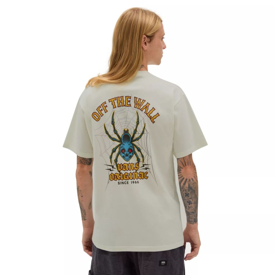 Herren VANS T-Shirts & Tank Tops | Spidey Classic T-Shirt Weis