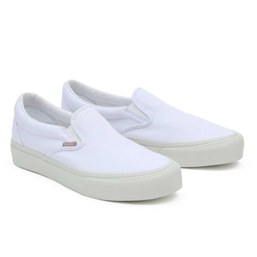 Damen VANS Slip-On-Schuhe | Vault By Vans X Jjjjound Classic Slip-On Lx Schuhe Weis