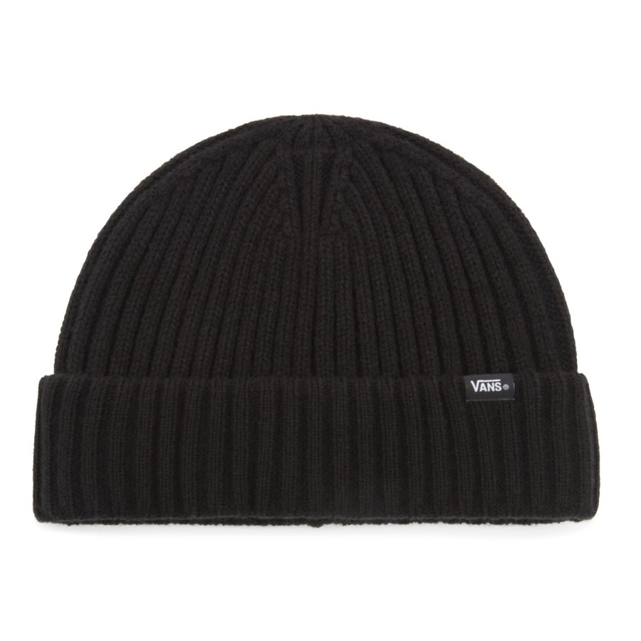 Damen VANS Mutzen, Caps & Hute | Vans Shallow Cuff Beanie Schwarz