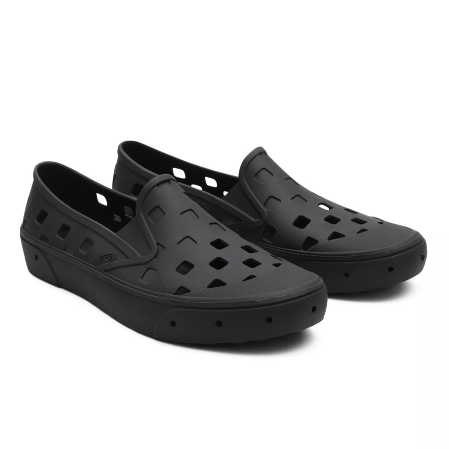 Herren VANS Slip-On-Schuhe | Slip-On Trk Schuhe Schwarz