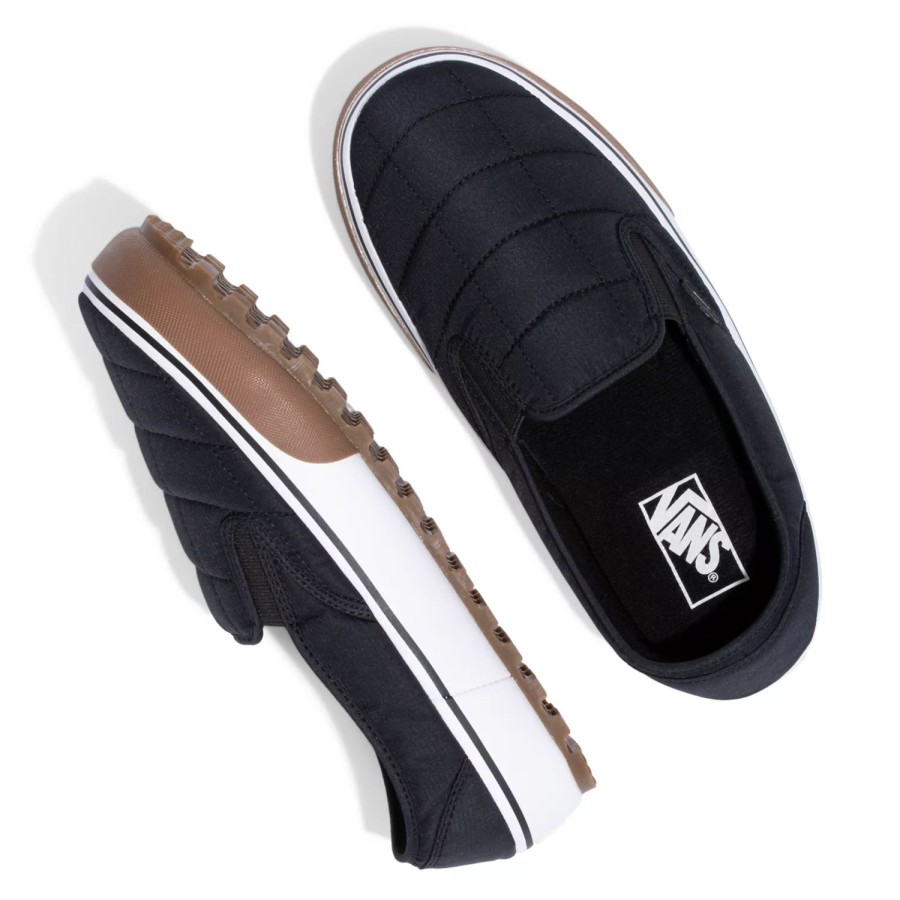 Herren VANS Slip-On-Schuhe | Snow Lodge Slipper Vansguard Schuhe Schwarz