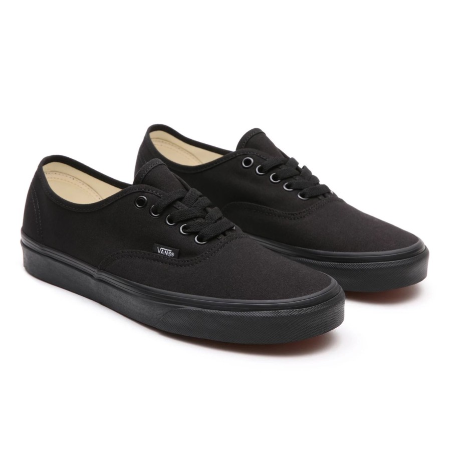 Damen VANS Low-Top Sneaker | Authentic Schuhe Schwarz