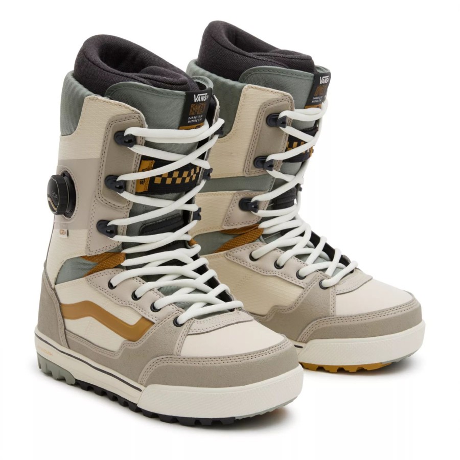 Herren VANS Snowboardboots | Herren Invado Pro X Darrell Mathes Snowboard Boots Beige