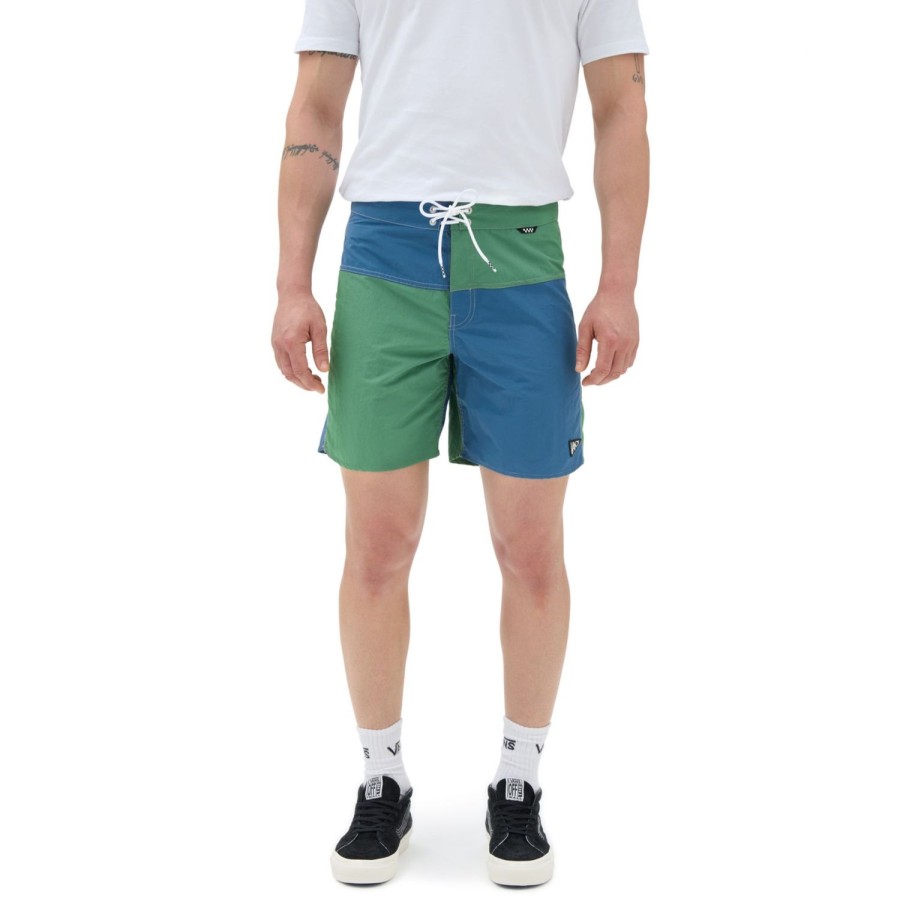 Herren VANS Shorts & Boardshorts | Pilgrim Blocked 17" Boardshorts Multicolour