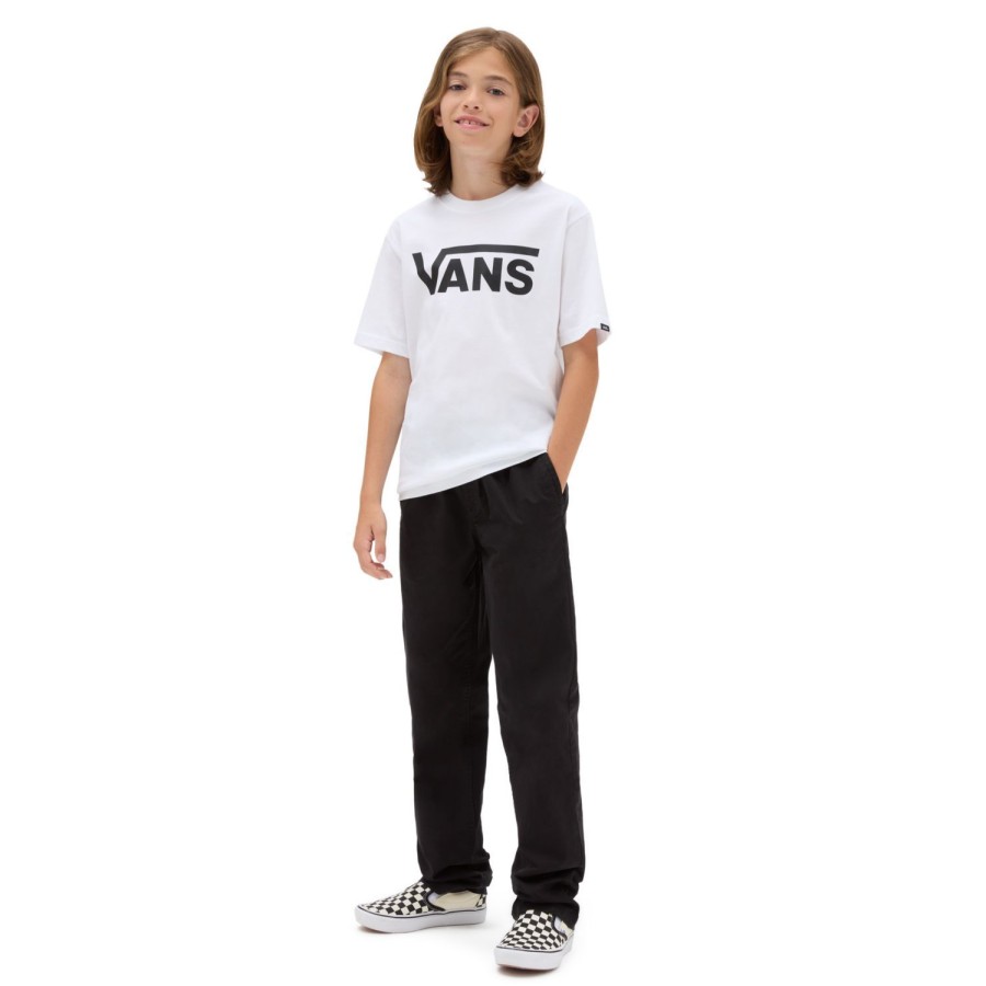 Kinder VANS Jungen-Bekleidung (8-14+) | Kinder Vans Classic T-Shirt (8-14 Jahre) Weis