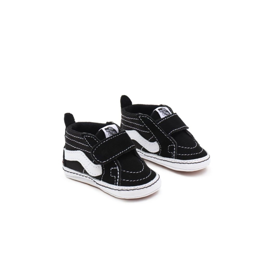 Kinder VANS Babyschuhe (0-1 Jahre) | Kleinkind Sk8-Hi Crib Schuhe (0-1 Jahr) Schwarz