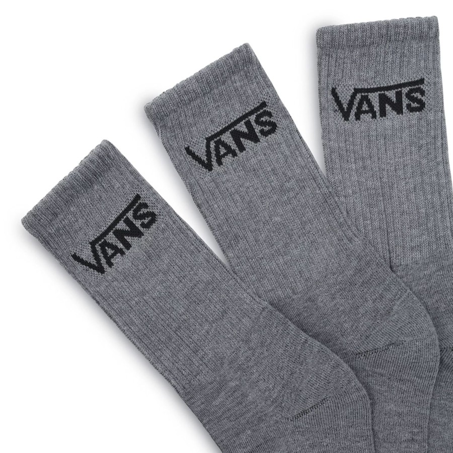 Herren VANS Socken | Classic Crew Socken (3 Paar) Grau