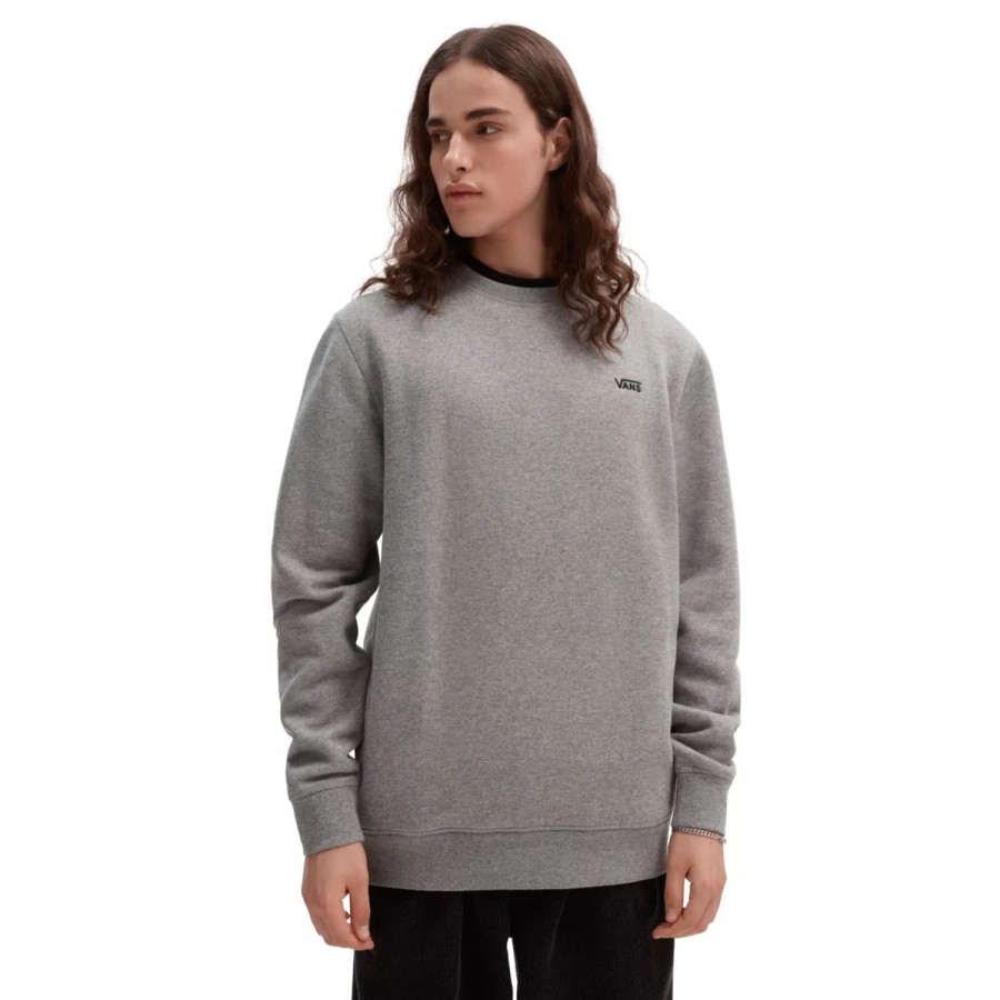 Herren VANS Kapuzenpullover & Sweatshirts | Comfycush Rundhals-Sweatshirt Grau