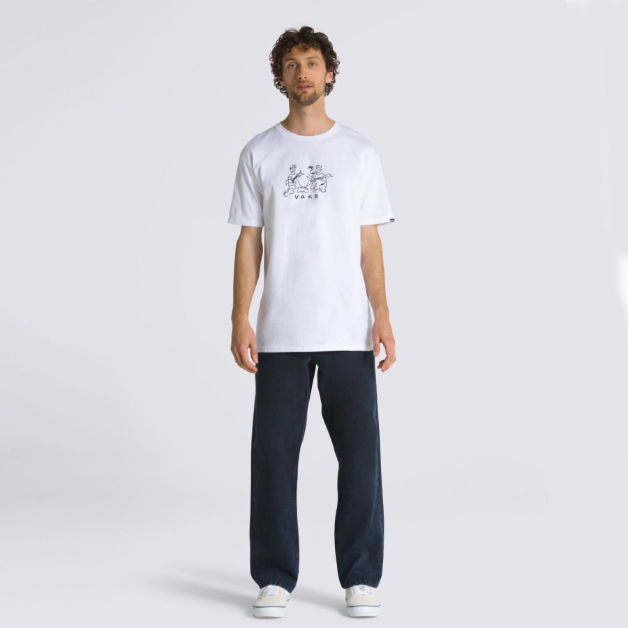 Herren VANS T-Shirts & Tank Tops | Nick Michel T-Shirt Weis