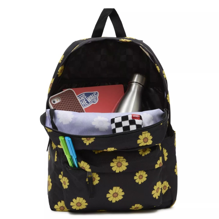 Kinder VANS Taschen & Rucksacke | Kinder Realm H2O Rucksack Schwarz