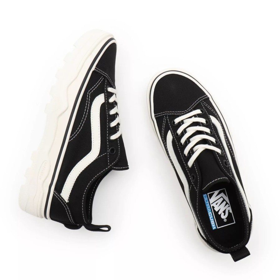 Damen VANS Classics | Canvas Sentry Old Skool Wc Schuhe Schwarz