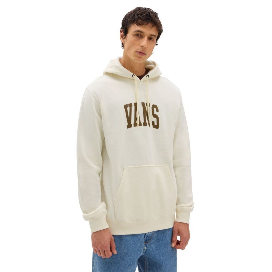 Herren VANS Kapuzenpullover & Sweatshirts | Vans Arched Hoodie Weis