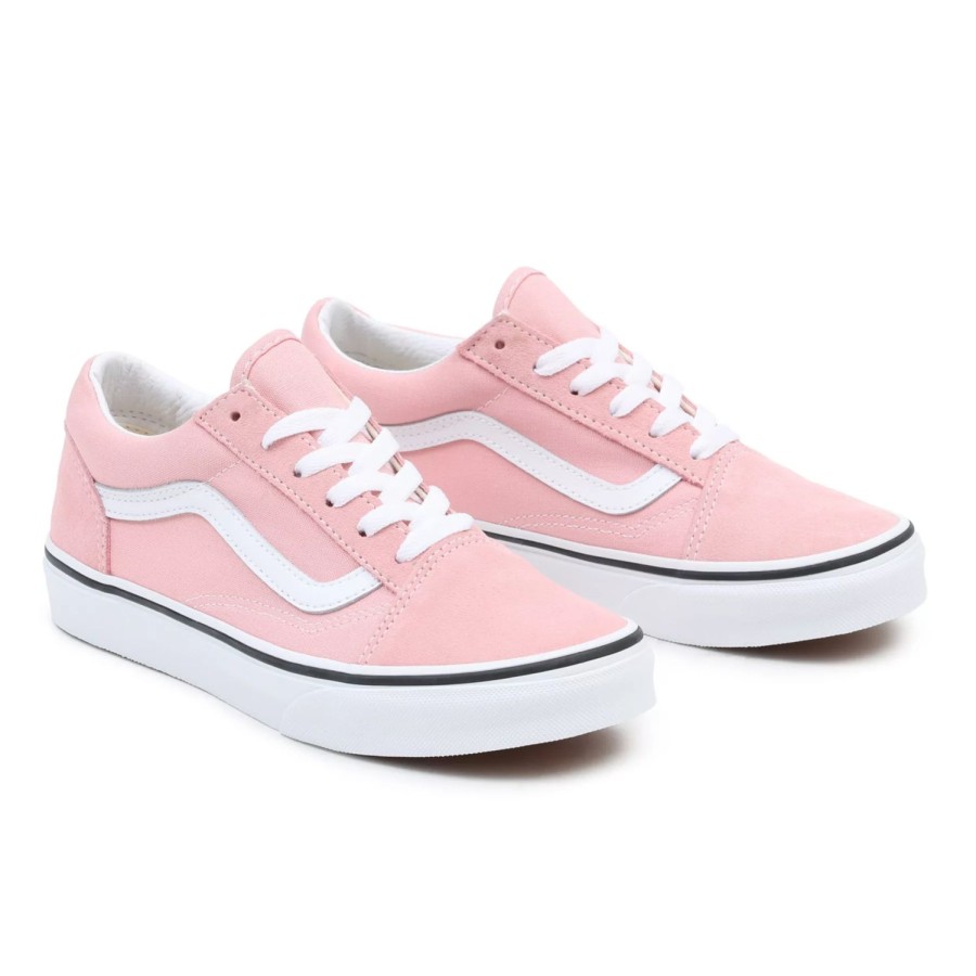 Kinder VANS Teenager-Schuhe (8-14 Jahre) | Kinder Old Skool Schuhe (8-14 Jahre) Rosa