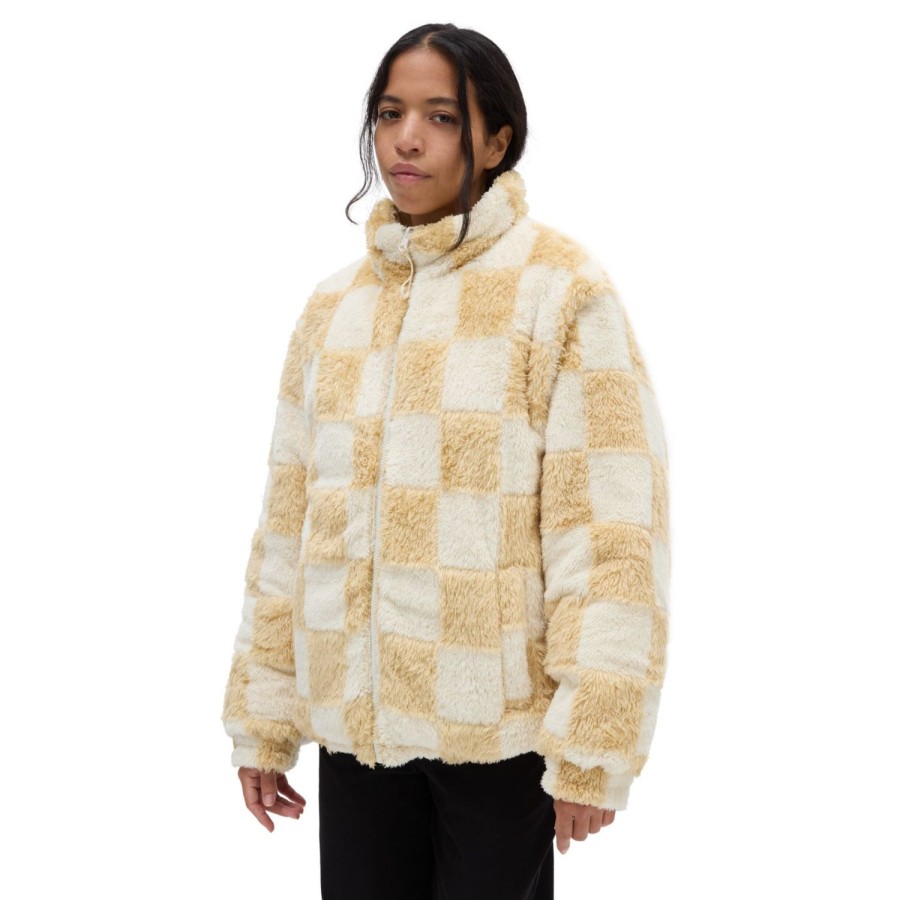 Damen VANS Jacken & Wendeparka | High Road Mte-1 Steppjacke Zum Wenden Beige