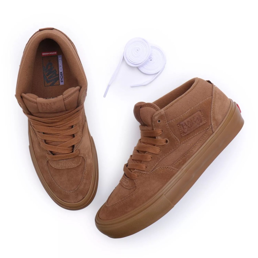 Herren VANS Skateschuhe | Skate Half Cab Schuhe Braun