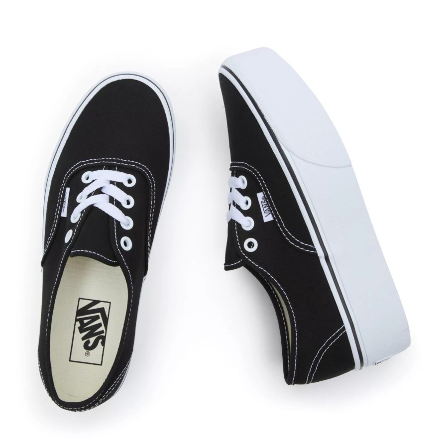 Damen VANS Classics | Authentic Stackform Schuhe Schwarz