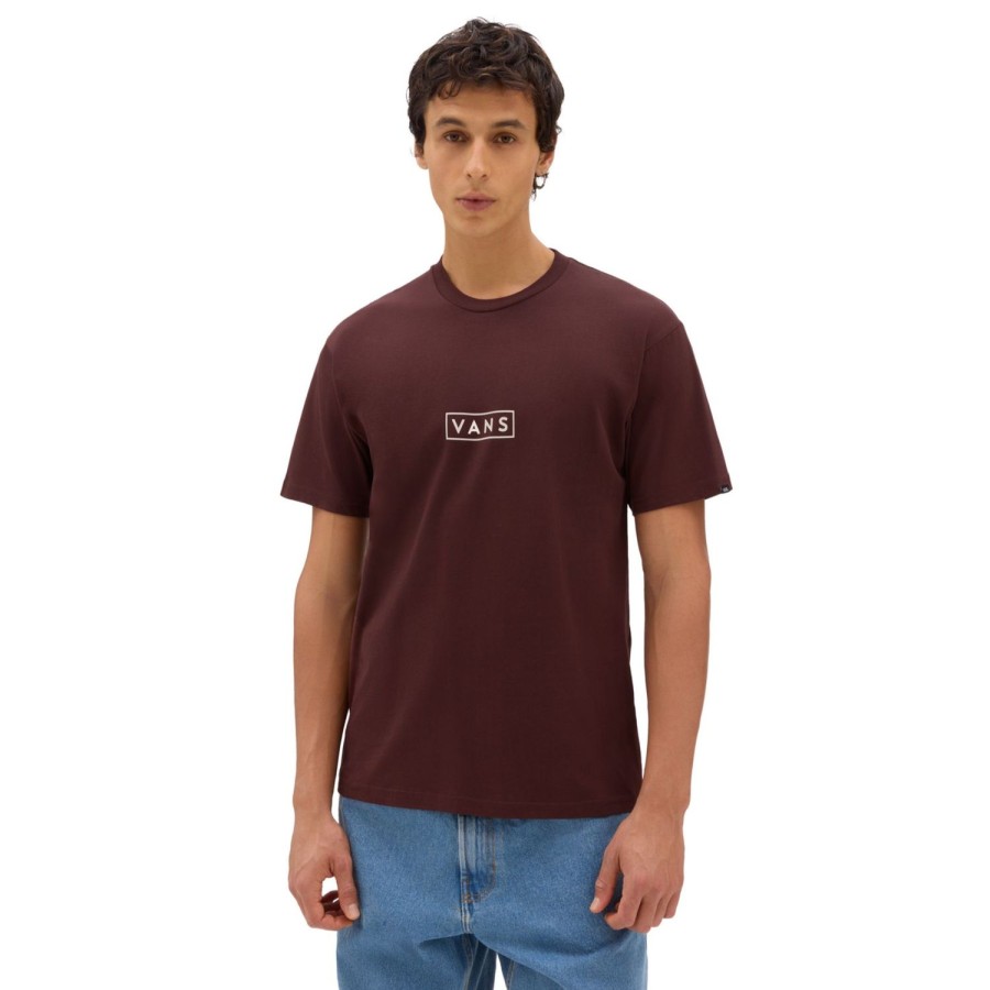 Herren VANS T-Shirts & Tank Tops | Classic Easy Box T-Shirt Braun