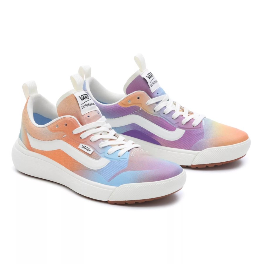 Herren VANS Ultrarange Schuhe | Aura Fade Ultrarange Exo Schuhe Multicolour