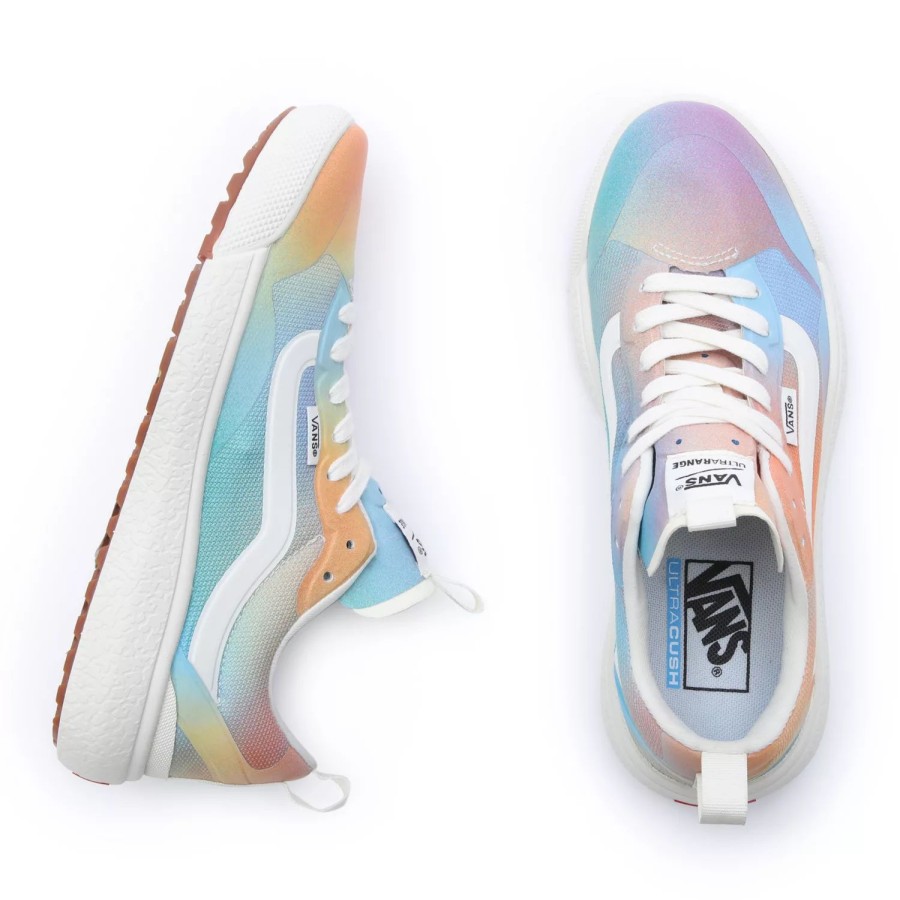 Herren VANS Ultrarange Schuhe | Aura Fade Ultrarange Exo Schuhe Multicolour