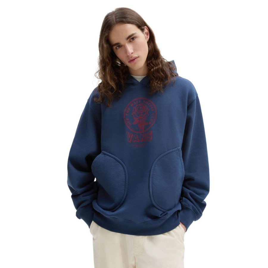 Herren VANS Kapuzenpullover & Sweatshirts | Branded Kapuzenpullover Blau