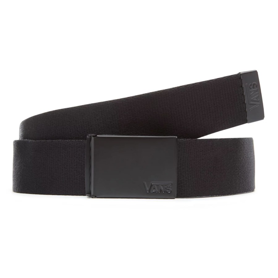 Herren VANS Andere Accessoires | Deppster Gurtband-Gurtel Schwarz