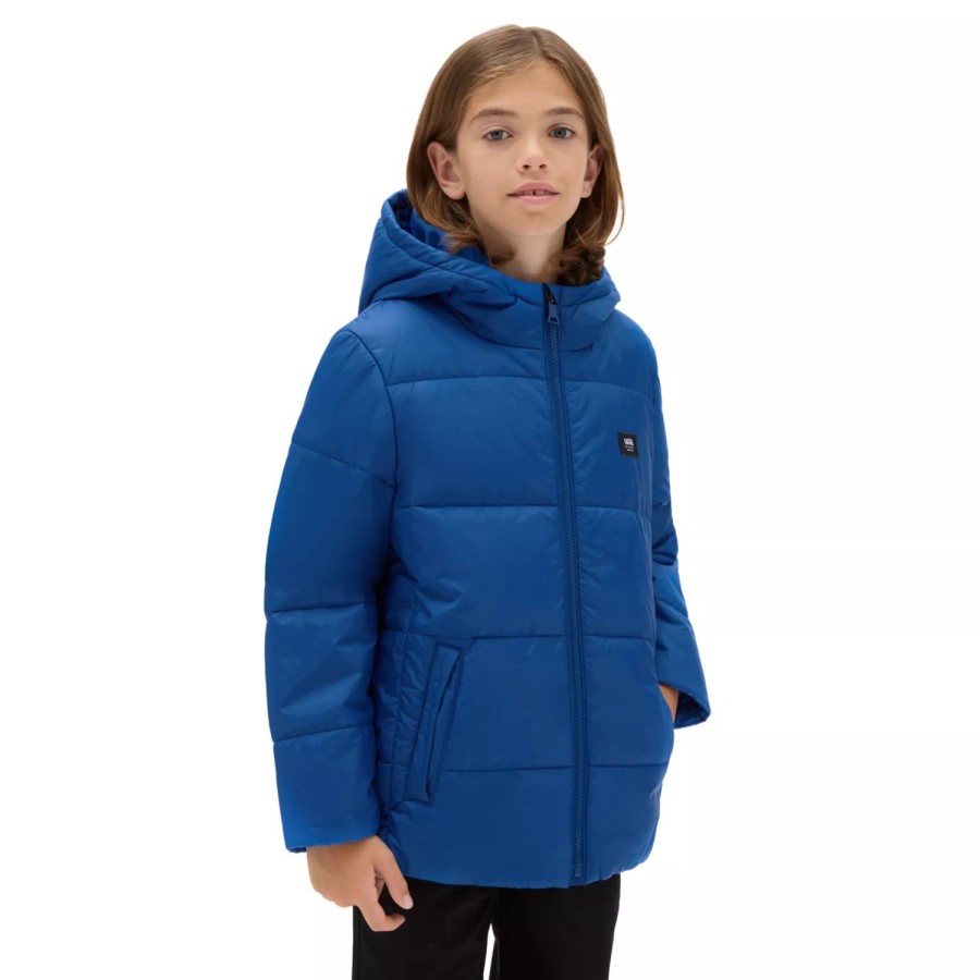 Kinder VANS Jungen-Bekleidung (8-14+) | Jungen Norris Puffer Mte-1 Jacke (8-14 Jahre) Blau