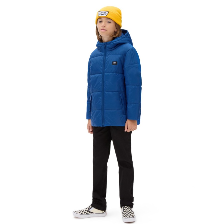 Kinder VANS Jungen-Bekleidung (8-14+) | Jungen Norris Puffer Mte-1 Jacke (8-14 Jahre) Blau