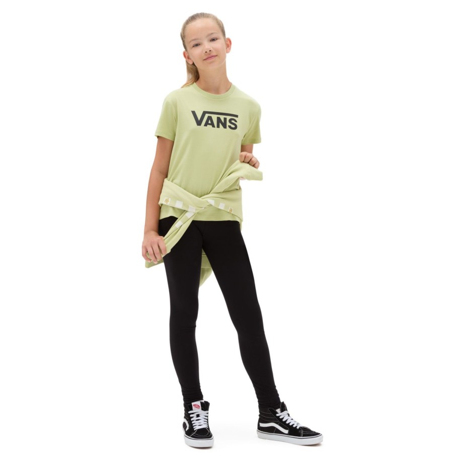 Kinder VANS Madchen-Bekleidung (8-14+) | Madchen Flying V Crew T-Shirt (8-14 Jahre) Grun