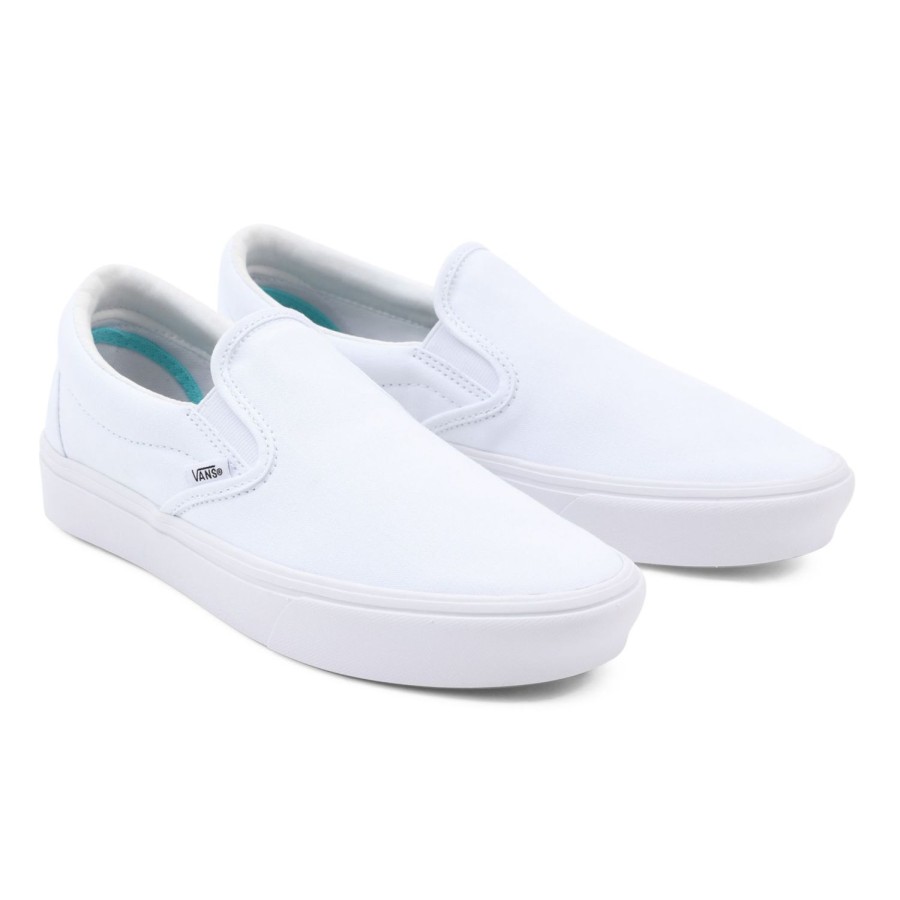 Herren VANS Slip-On-Schuhe | Comfycush Slip-On Schuhe Weis