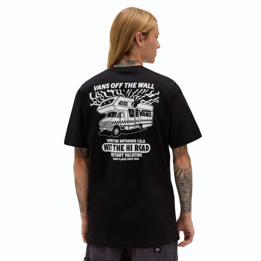 Herren VANS T-Shirts & Tank Tops | Hi Road Rv T-Shirt Schwarz