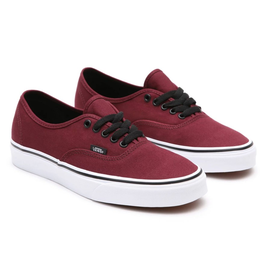 Herren VANS Low-Top-Schuhe | Authentic Schuhe Rot